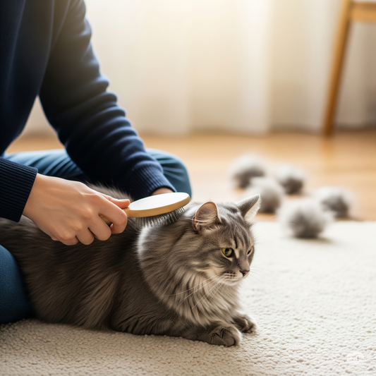 How to Reduce Shedding and Keep Your Home Clean with Cats