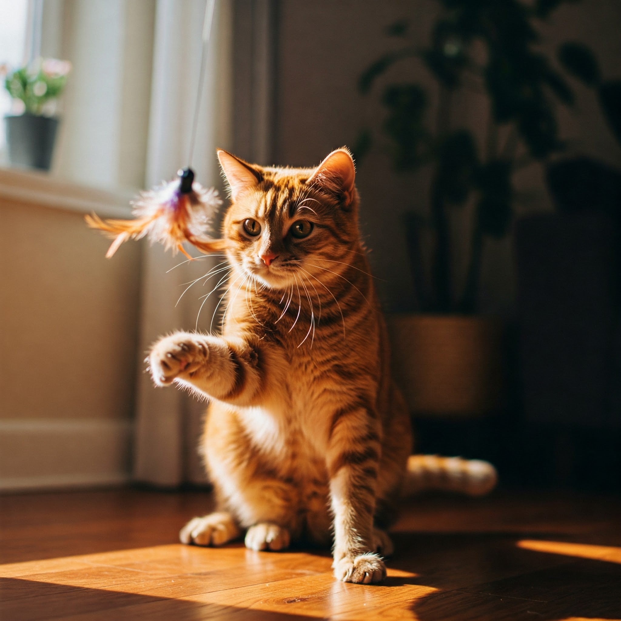Illustration of Reducing Cat Stress With Superstar For Awakening