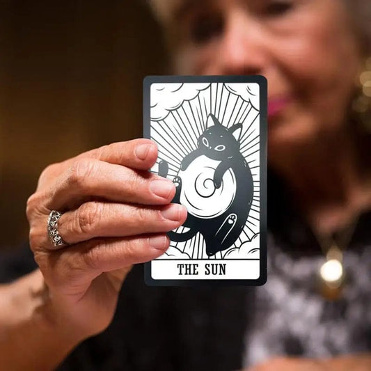 78pcs cat tarot card deck for beginners and enthusiasts