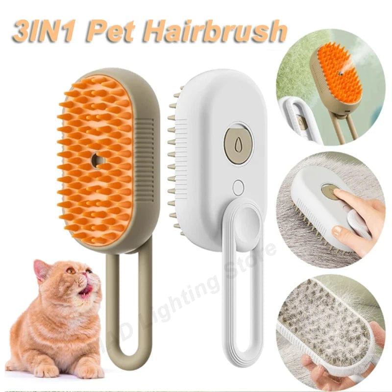 Best 3-in-1 cat brush for shiny and healthy coat