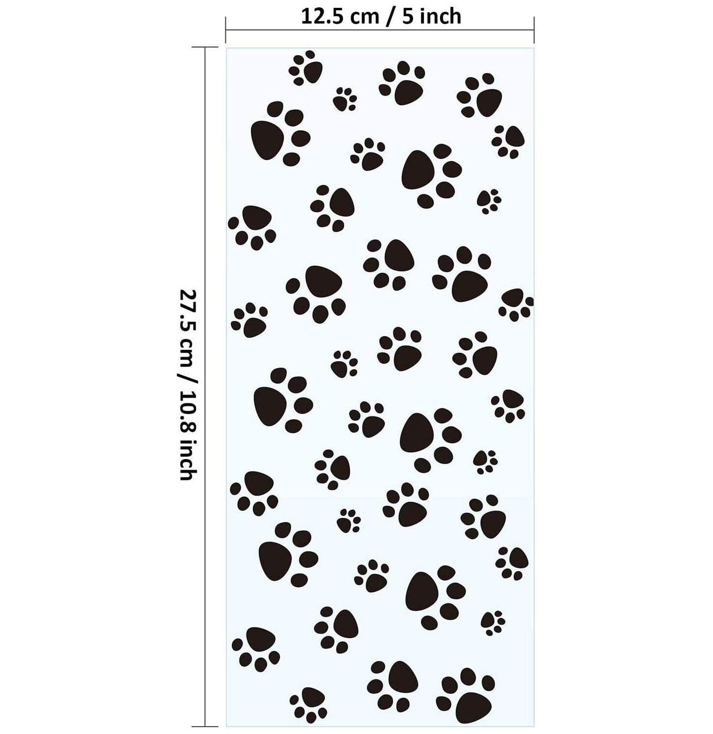Cat Paw Print Candy & Gift Bags Flat Lay Design