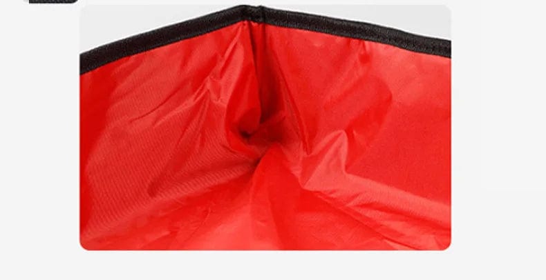 Collapsible waterproof cat litter box for travel use