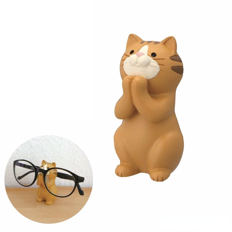 Cute Cat Desk Accessory Organizer – Organize Clips, Erasers, and More