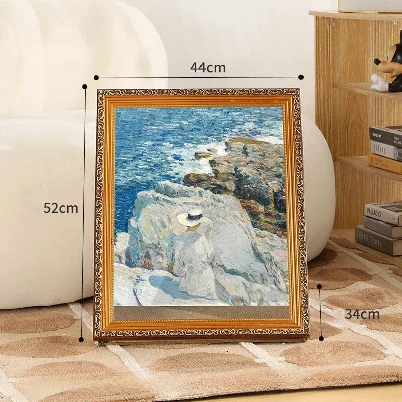 Famous painting-inspired durable scratch boards for cat