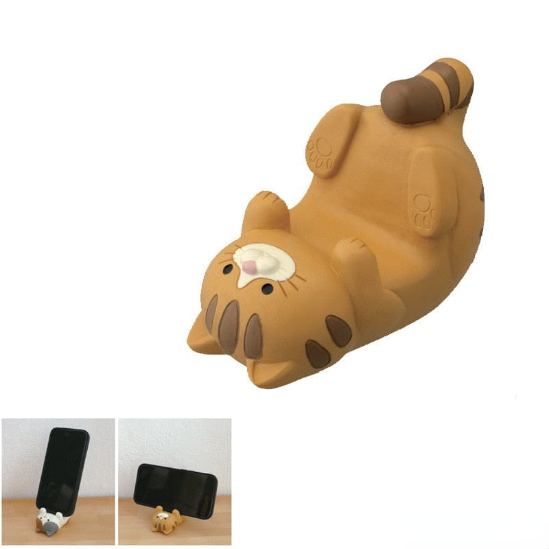 Multi-Purpose Cat Ornament Holder – Declutter Your Desk with Style