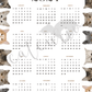 CatCurio Calendar 2024 (Cover Page + 12 Pages)