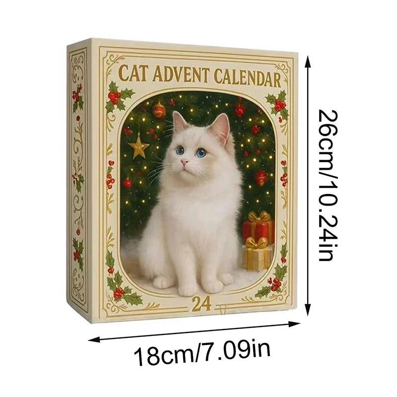 2D Cat Advent Calendar 24 Days Christmas