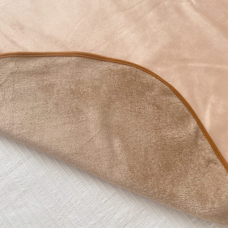 Cat design single flannel bed cover