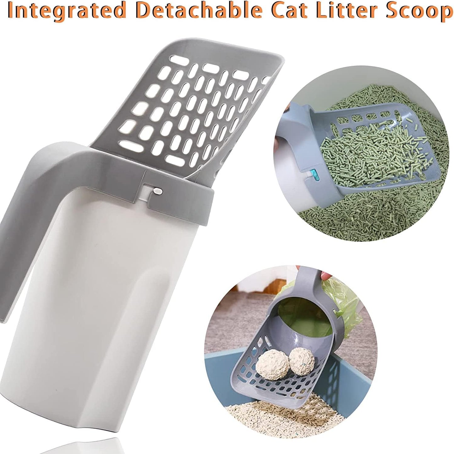 Affordable and durable cat litter shovel scoop