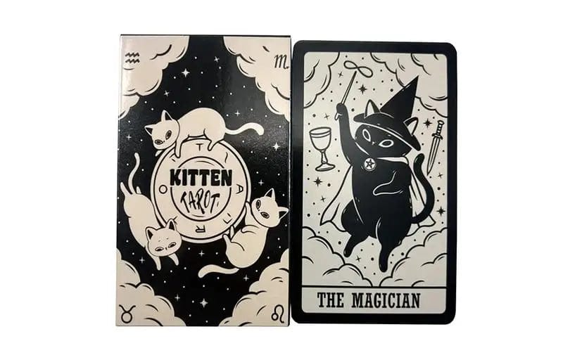 78pcs Cat Tarot Card Deck