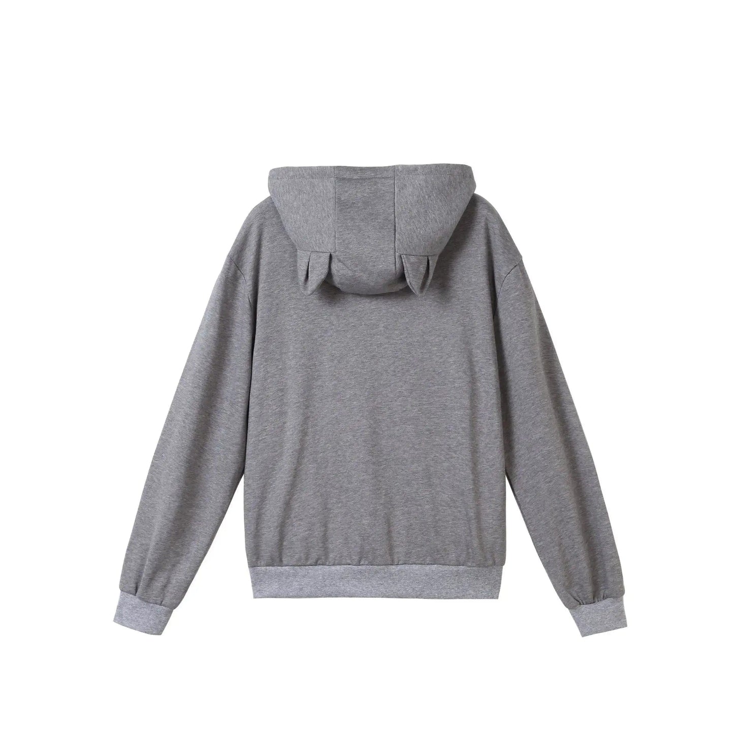 Pullover Mesh Pocket Cat Hoodie