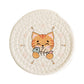 Adorable cat breed coasters with durability