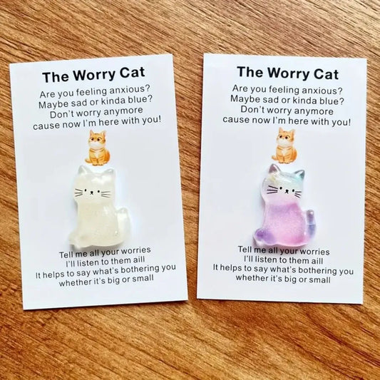 Pocket Hug Card With Support Cat