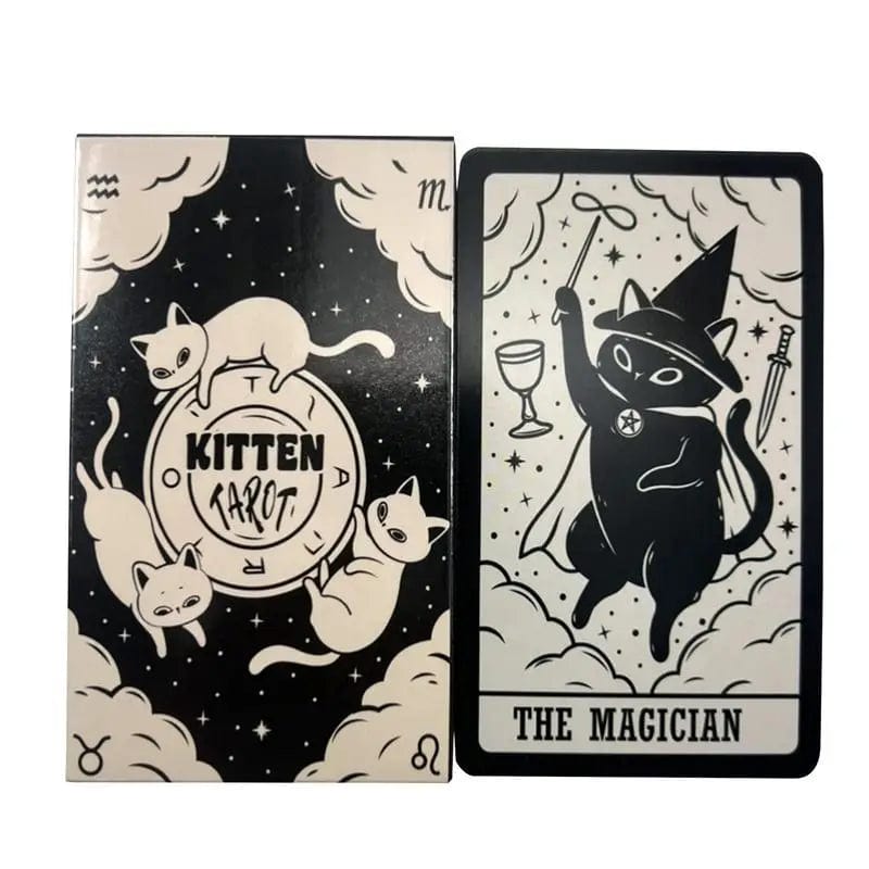 78pcs Cat Tarot Card Deck