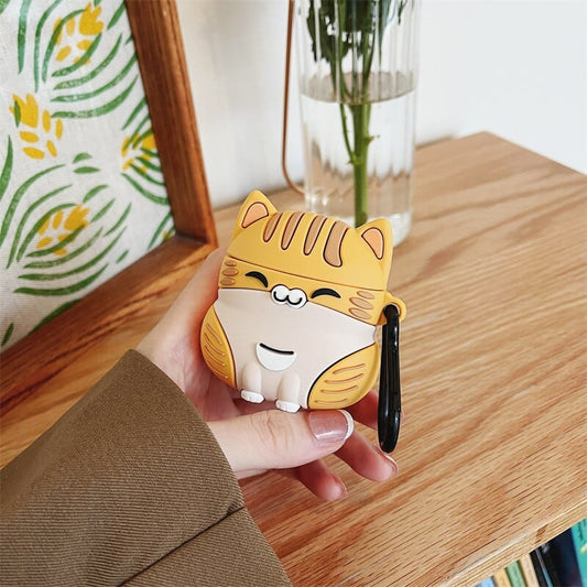 Shockproof cat design Airpod case for Airpods Pro