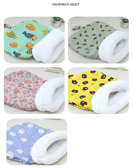 multiple designs of cat sleeping bag