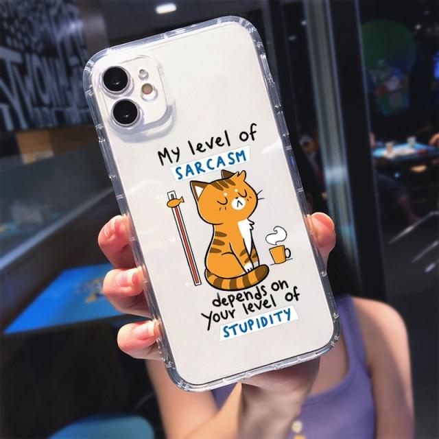 Cat lover's funny phone cases cases iphone cat