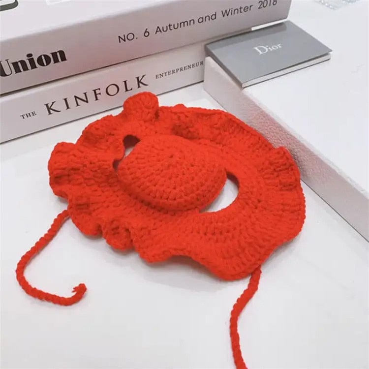 Customizable cat lover's knit hat