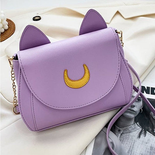 Adjustable strap Sailor Moon formal cross-body handbag