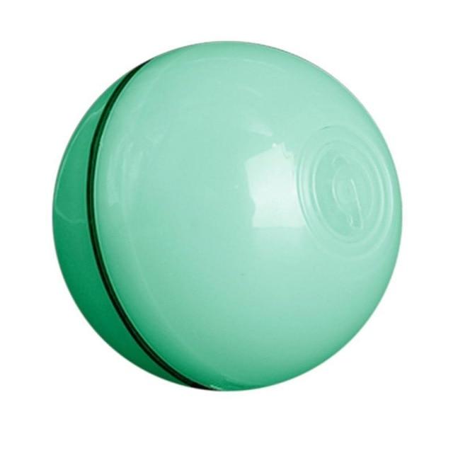 Automatic self-rotating cat toy ball with red light