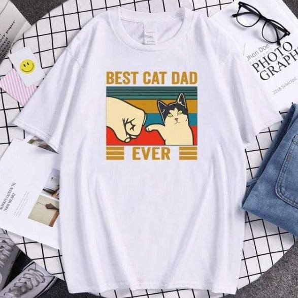 best kitten dad ever t shirt cat dad tshirt