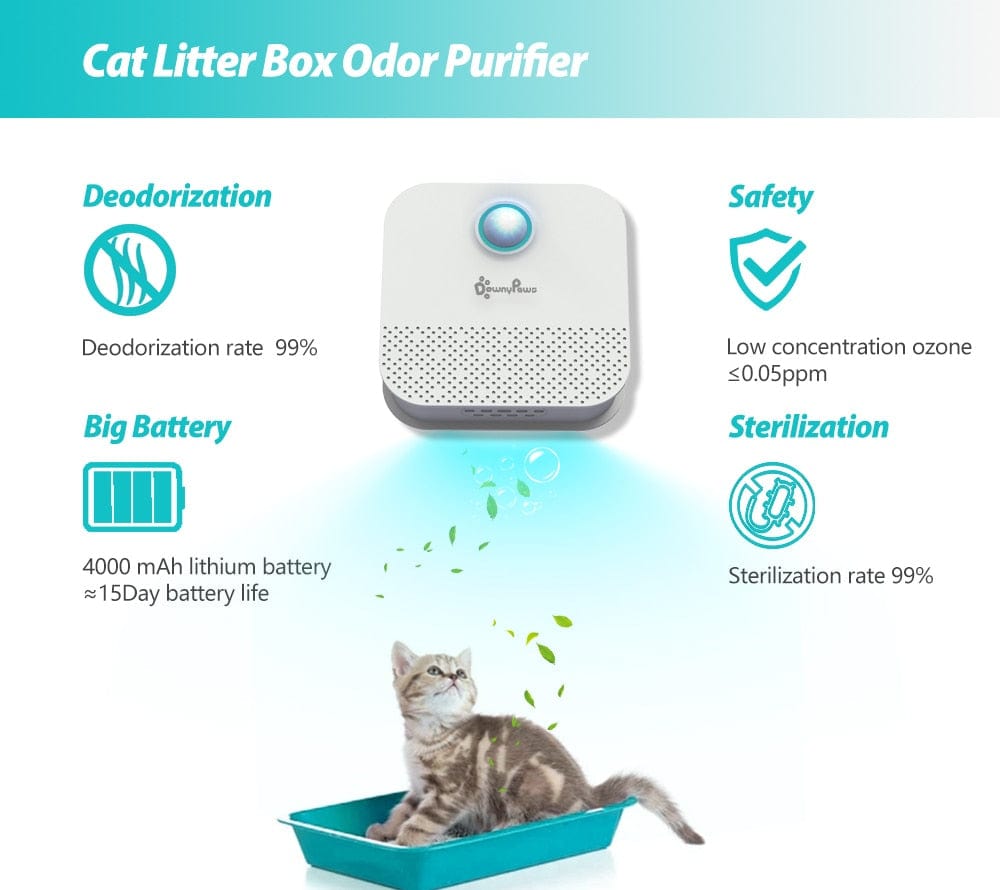 Effective cat odor eliminator for litter boxes best litter box deodorizer