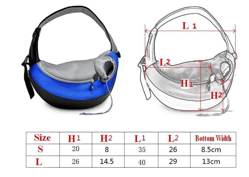 hanging sling bag for cats