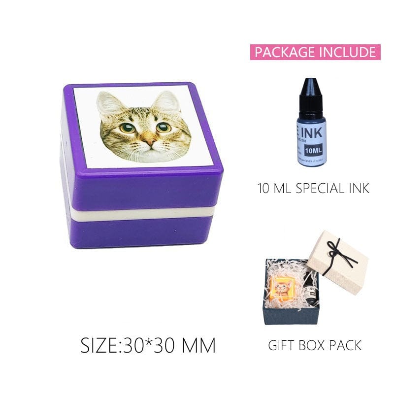 Design Your Own Cat Stamp with Portrait