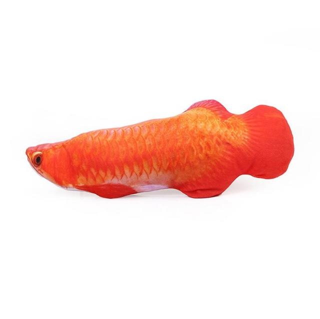 Toy for Cat Kitten Mint Favor Fish Toys Stuffed Scratch Board