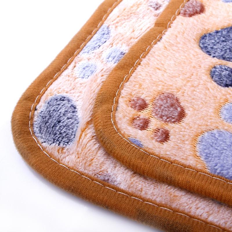 best blankets for cat, Soft Flannel Thickened Fleece Pet Blanket Bed Mat Warm best bath towels for dogs