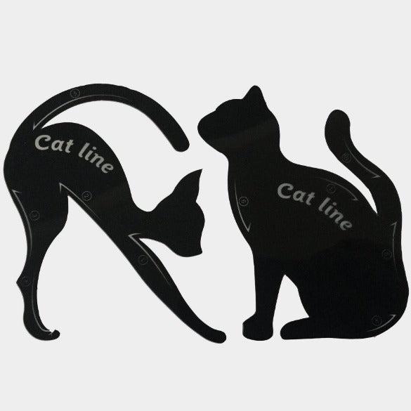 kitty eyeliner stencil for hooded eyes Cat Eyeshadow Stencil