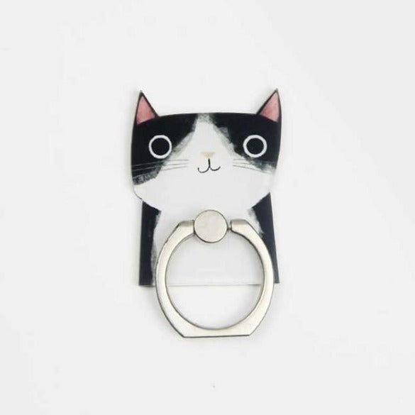Black Cat Smartphone Holder