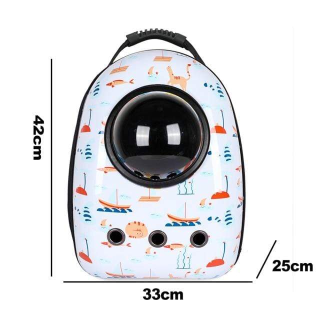 capsule shape bag pet carrier, Cat Dog Puppy Travel Hiking Camping Pet Carrier Backpack, Space Capsule Bubble Design, carrier with cat capsule
