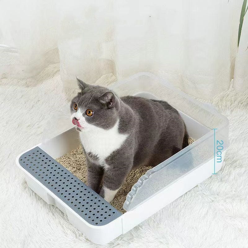 Best semi-enclosed litter box for cats box toilet cat