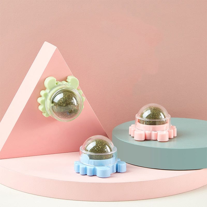 Catnip ball toy for active cats catnip candy and toy