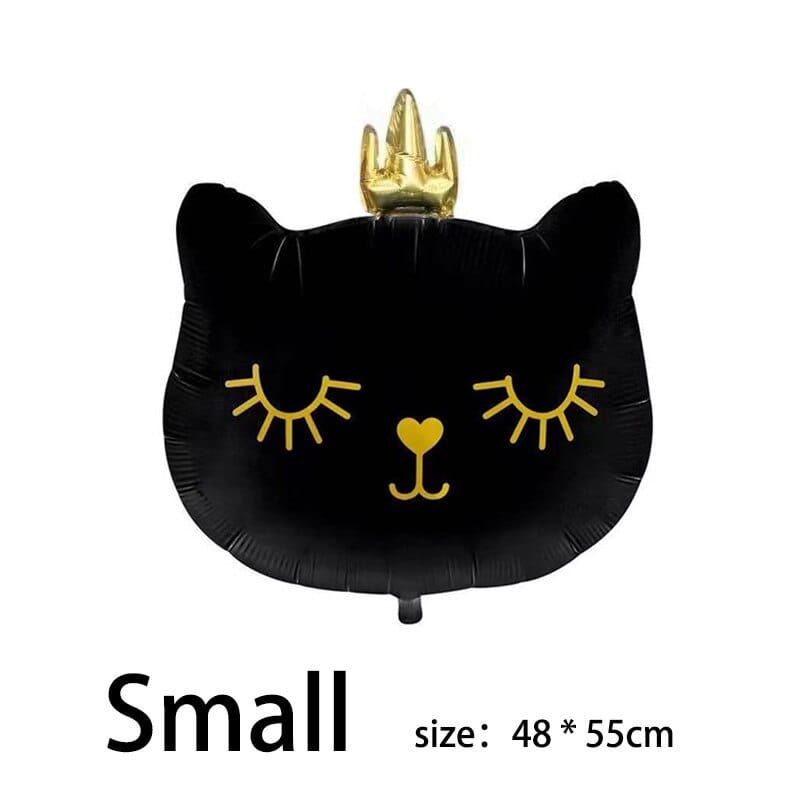 Kitty birthday party balloons