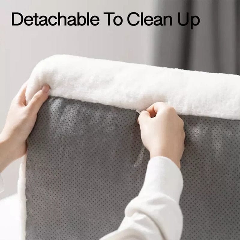 Luxe cat lounging sofa and cushion