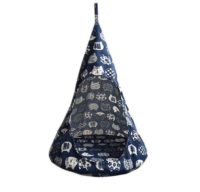 Cat Hammock Breathable Hanging Basket Bed Conical Cat House Pet Nest