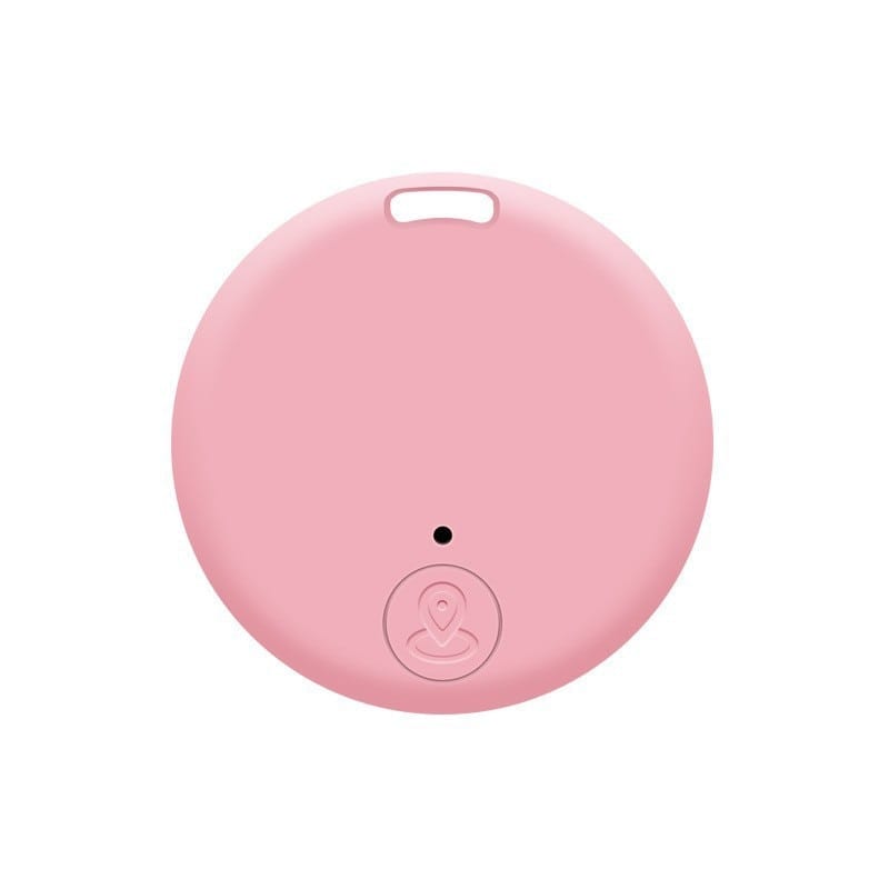 Tiny round cat tracker with Bluetooth features portable pet tracker
