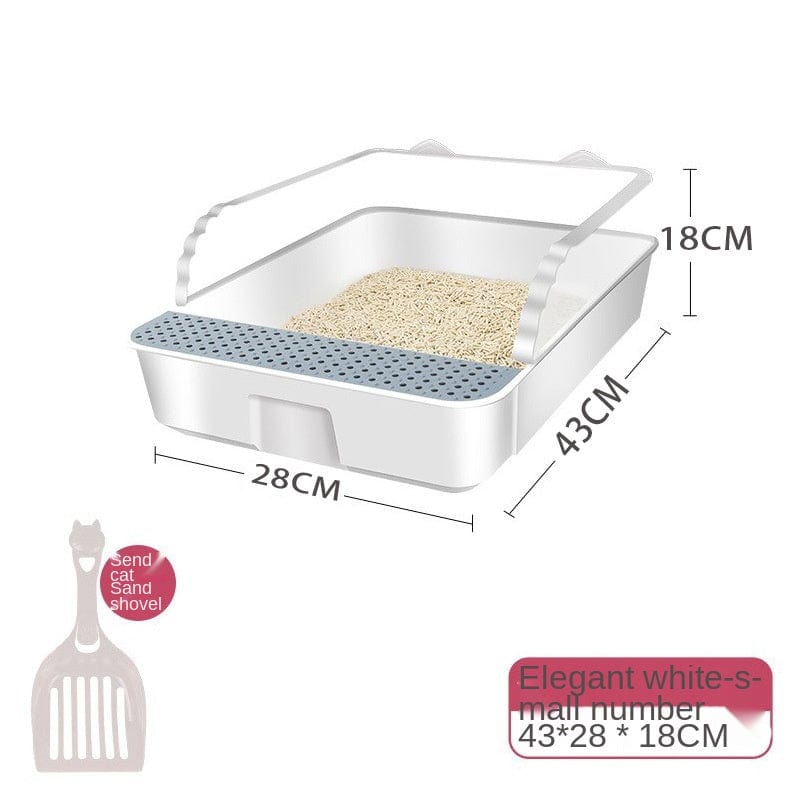 Top-rated semi-enclosed cat box box toilet cat