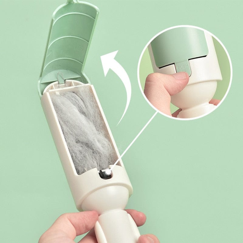 Easy-to-use cat hair remover brush catcher for eliminating pet hair
