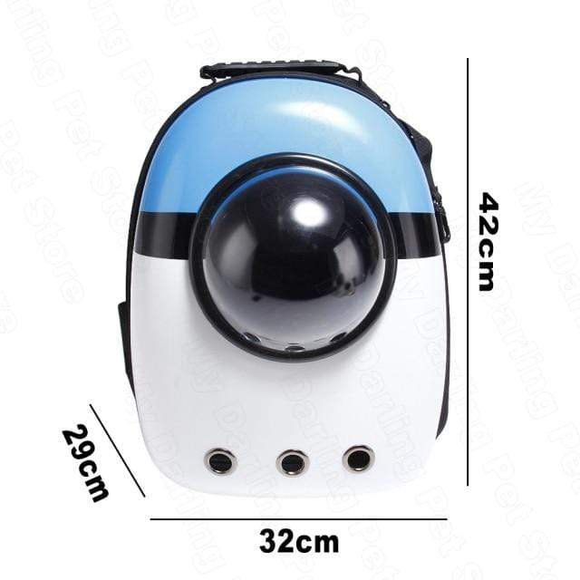 fat cat backpack carrier with cat capsule