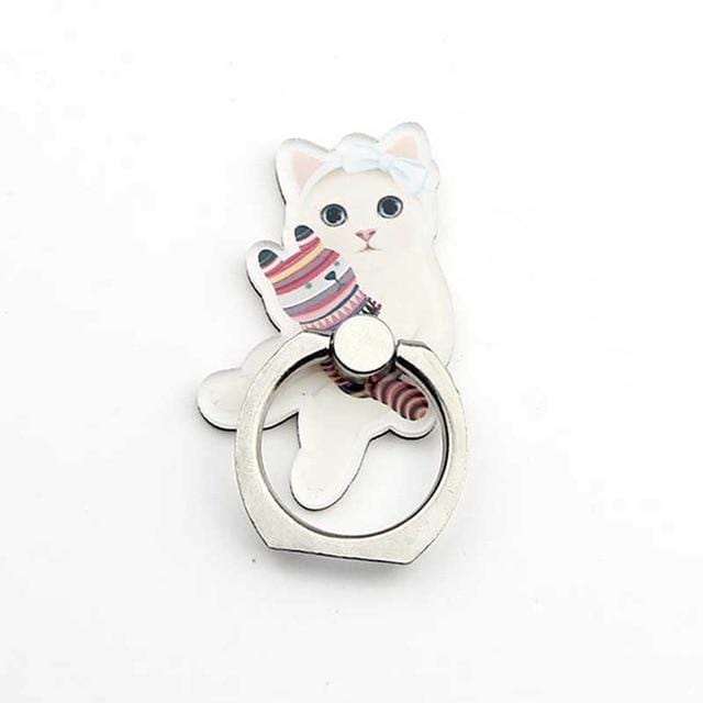 Pretty Cat Cool Cartoon Embossed Universal Phone Holders