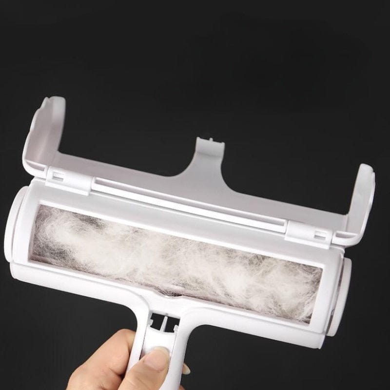 Cat hair removal roller with reusable design pet hair cleaner