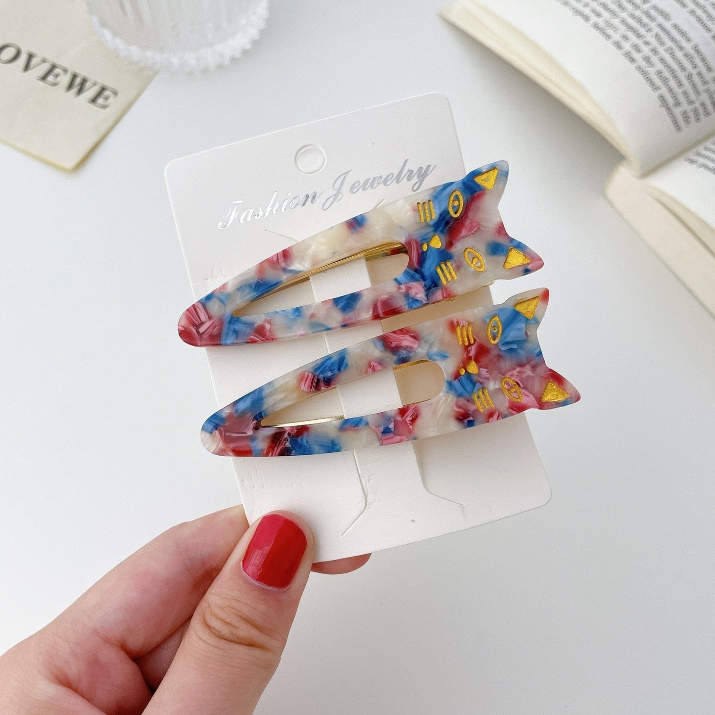 Trendsetting cat hairpins hair bb clip cat