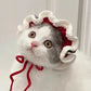 Cute kitten hat with adjustable size