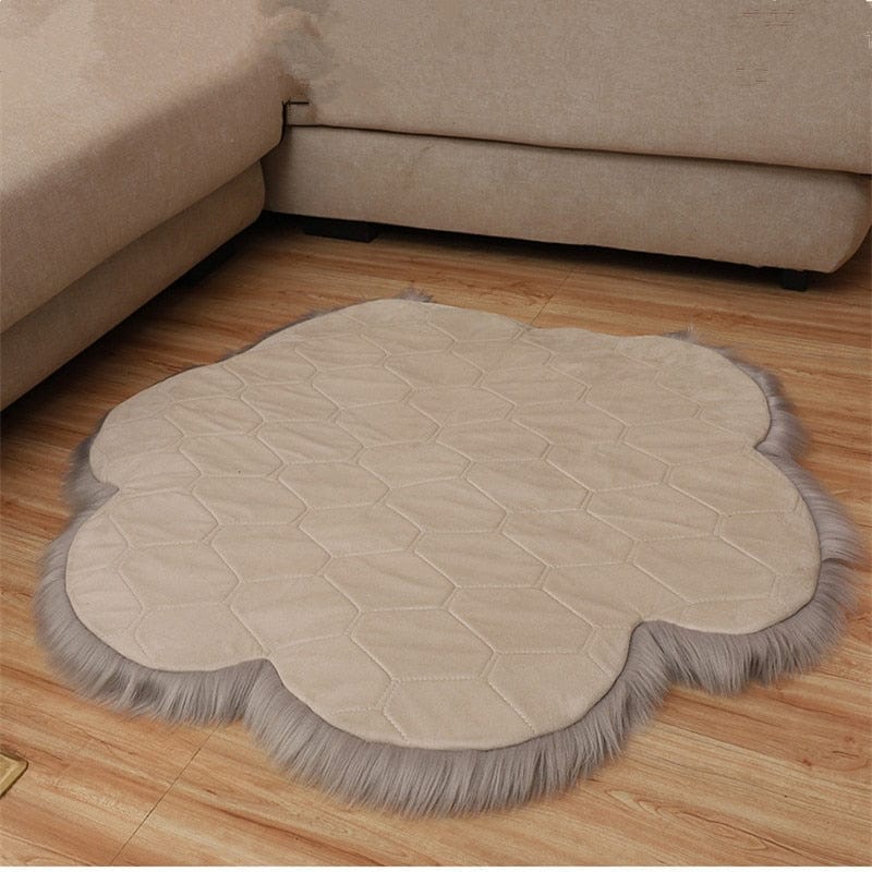 Decorative cat paw cushion carpet rug for kids' rooms carpet with cat paw