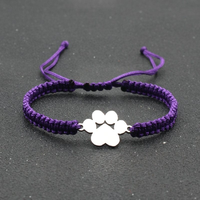 Unique cat paw design bracelets for friendship bonding