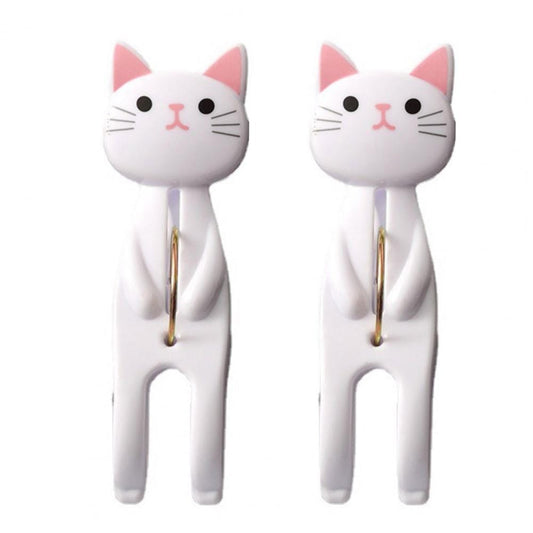 Adorable Cat-Shaped Clothes Pegs 2023 bed sheets fixing pegs