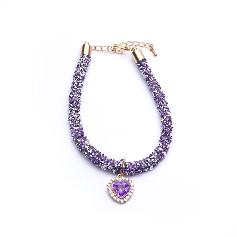 High-end feline necklace collar